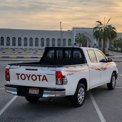 Toyota Hilux 2.7 VVT  model 2021 Zero accidents  54km