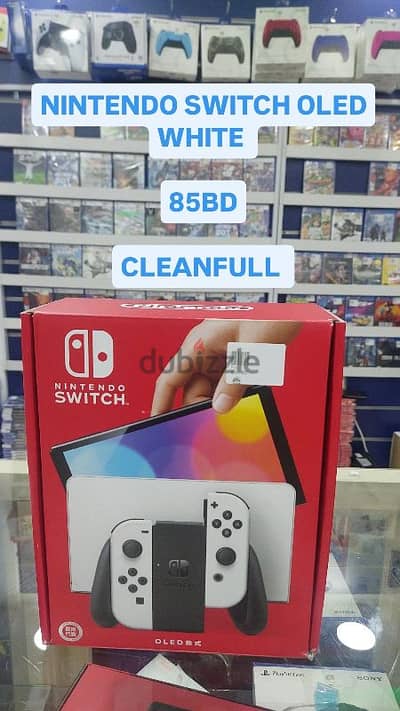 NINTENDO SWITCH OLED WHITE