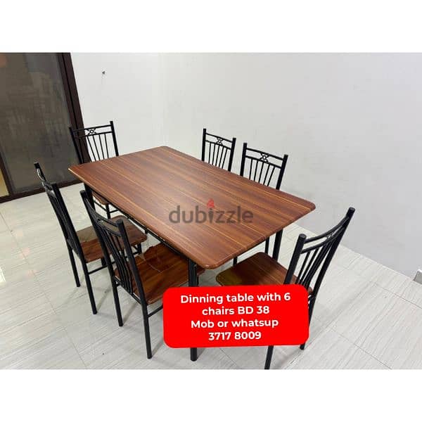 Glass centre table and other household items for sale with delivery 9