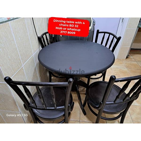 Glass centre table and other household items for sale with delivery 11