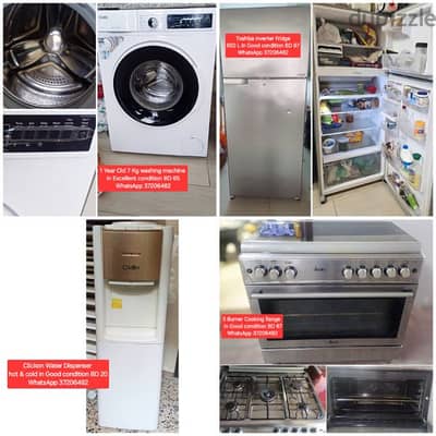 Fully Automatic front load washing machine and other items for sale