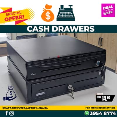 Cash Drawer With Lock & Key Good Perfect Condition Cell: 39548774