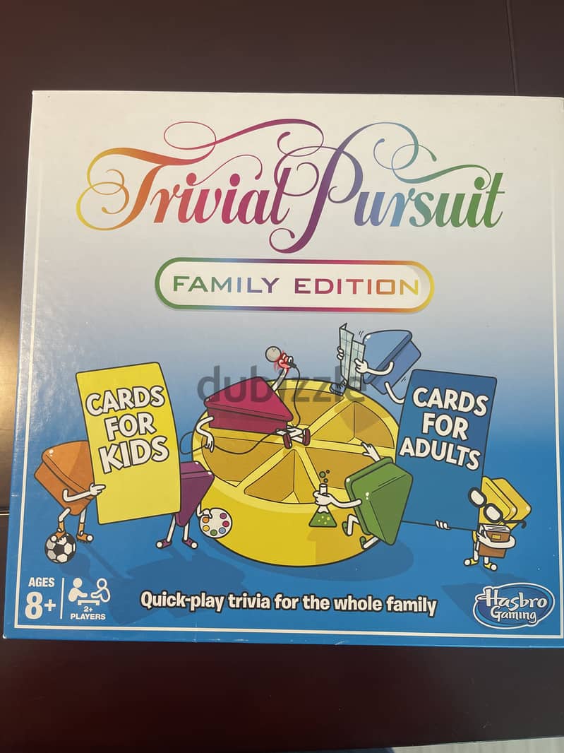 Kids Trivial pursuit and Rummoli 1