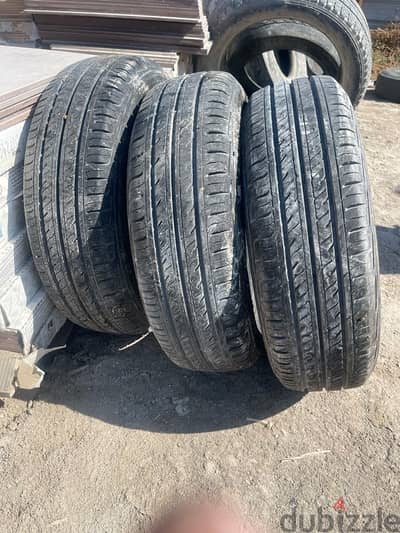 Used 3 tire of Kia Picanto