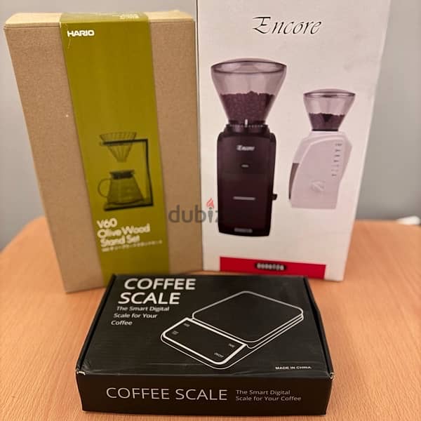 للبيع عدة v60 هاريو للقهوه المقطره for sale hario v60 kit 1