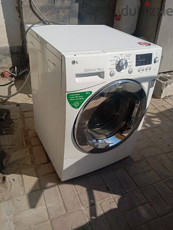 washing machine and with dryer LG 8/5 kg for sale 1