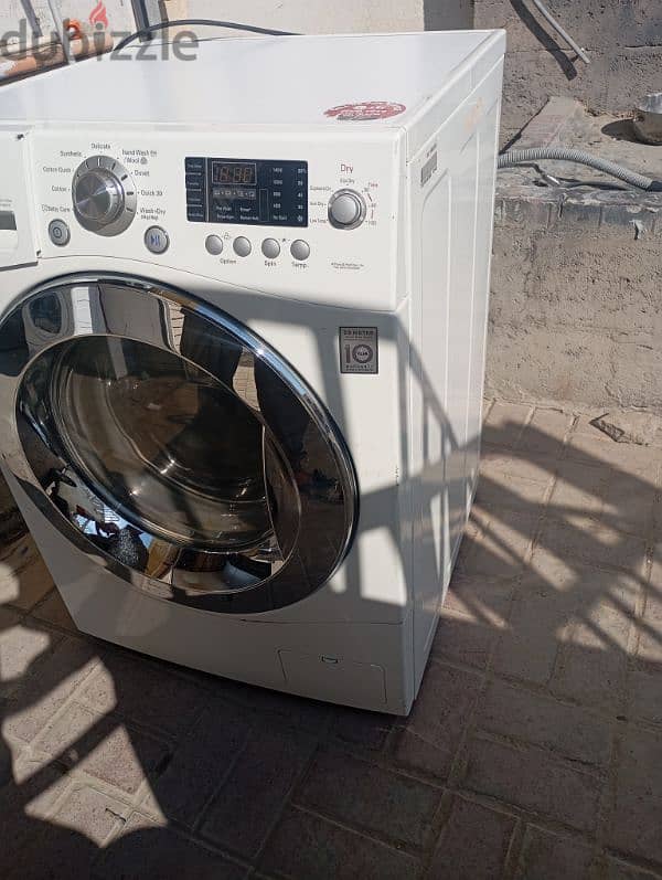 washing machine and with dryer LG 8/5 kg for sale 2