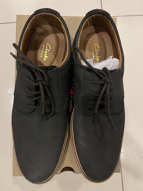 clarks, dark grey, size 42 2