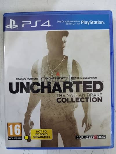 uncharted nathan drake collection 3games ps4/5