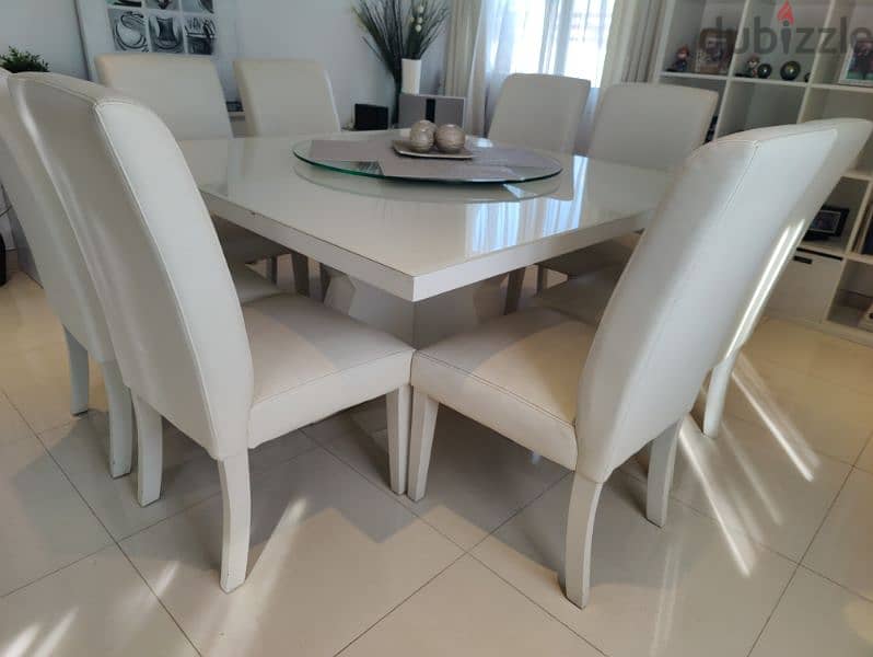 Dining Table with 8 chairs 1