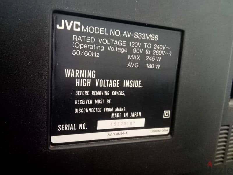 JVC vintage tv 4