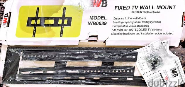 Tv Wall Bracket you can hang up to 55"-100 inches very heavy brand new