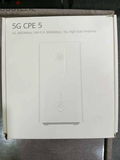 Huawei 5G CPE 5 Router - work on Zain Network Only