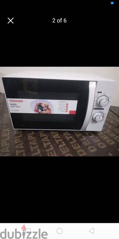 TOSHIBA 20LITRE MICROWAVE 1