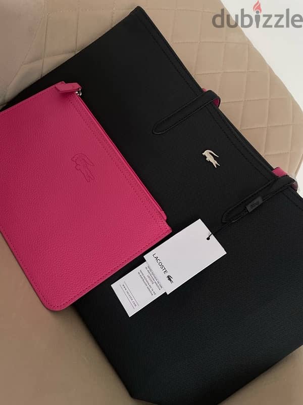 Lacoste double face bag 2