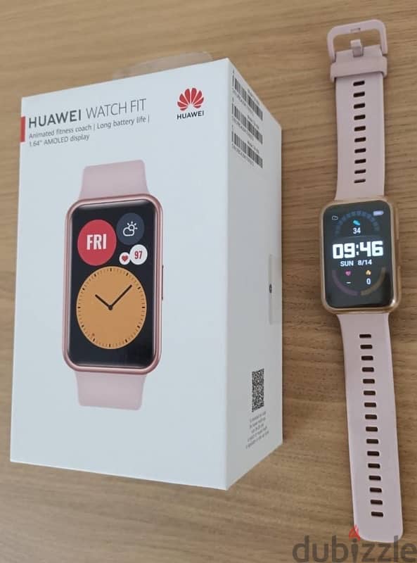 للبيع ساعة هواوي Huawei GT 46mm بحالة ممتازة السعر 30 دينار 9