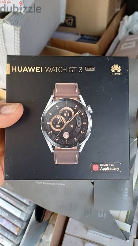 للبيع ساعة هواوي Huawei GT 46mm بحالة ممتازة السعر 30 دينار 10