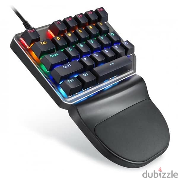 MotoSpeed K27 Wired Mechanical RGB Keypad - Red Switches 1