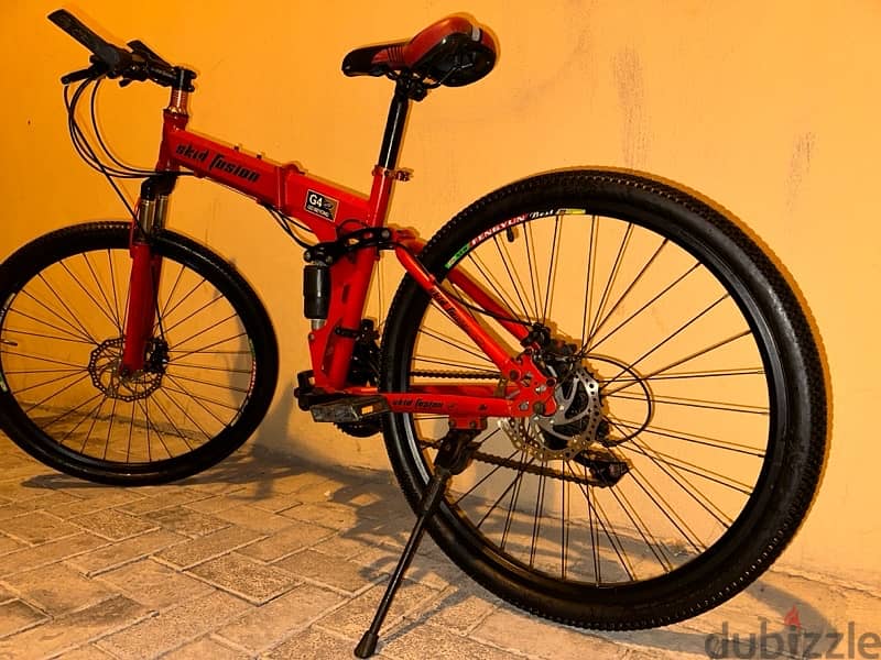 For sale foldable bike 26 size everything is working full condition 1