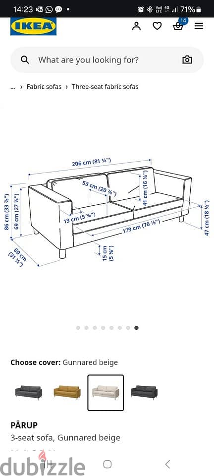 IKEA Sofa - Good as new 7