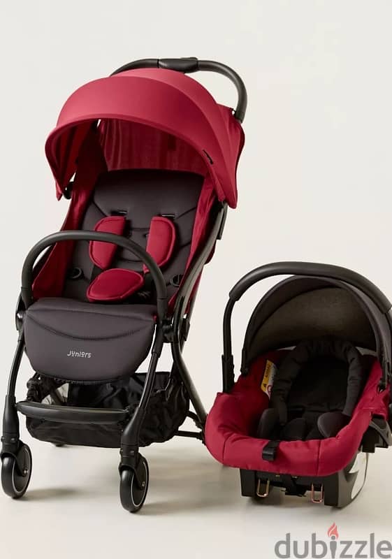 للبيع عربة أطفال مع مقعد سيارة / stroller with car seat for sale 2