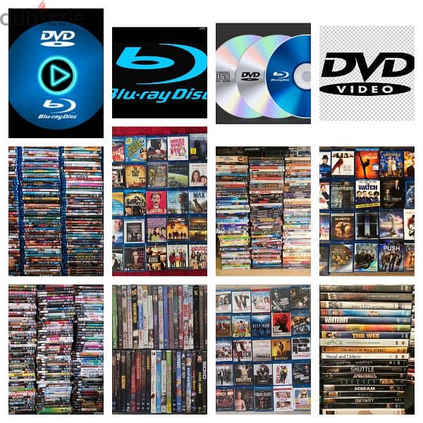 أفلام DVDs و Blu-ray للبيع 0