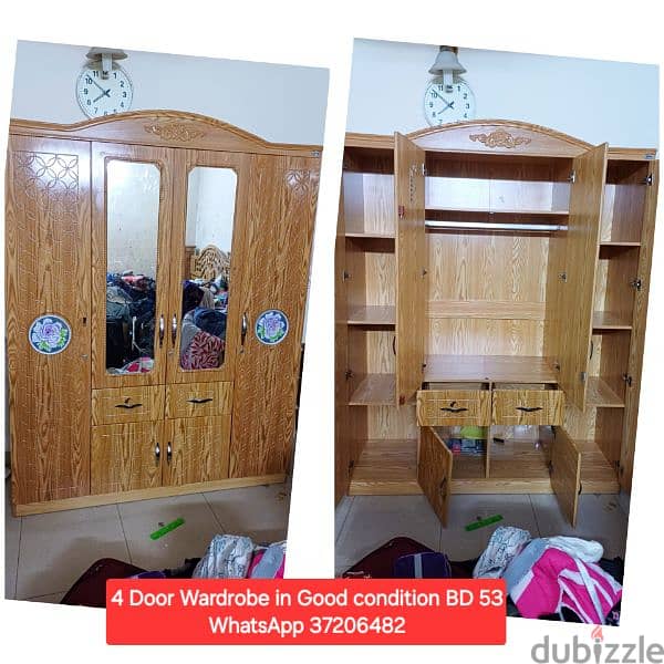 2 Door cabinet and other items for sale with Delivery 8