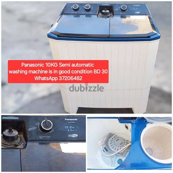 Samsung 7.5 kg fully Automatic washing machine and other items 4sale 5