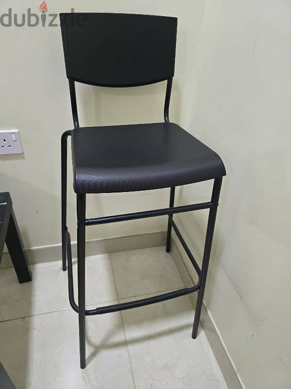 Bar stool with backrest 0