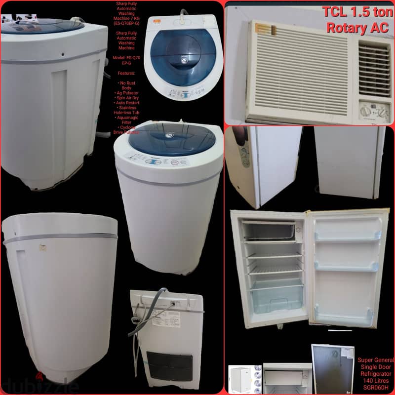 TCL Air Conditioner 1.5T Rotarty, Good Condition, Perfectly working 1