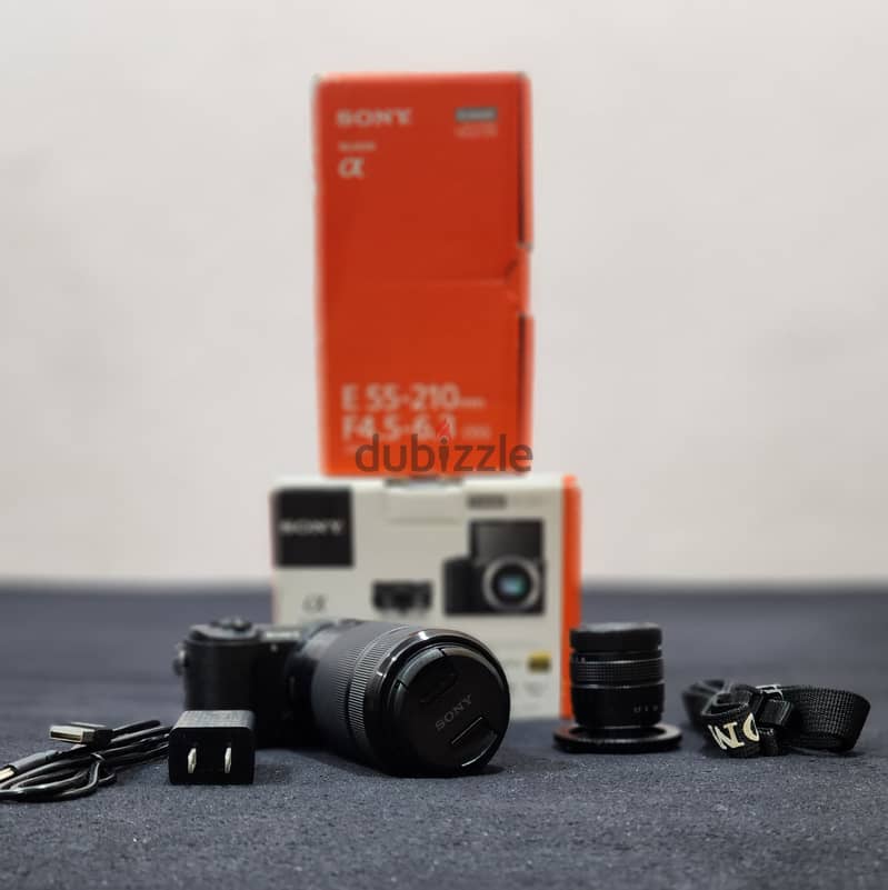 SONY A5100 Camera With 55.210mm Lens & E Mount 35MM F/1.7 Lens 4