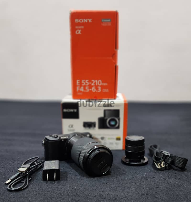 SONY A5100 Camera With 55.210mm Lens & E Mount 35MM F/1.7 Lens 6