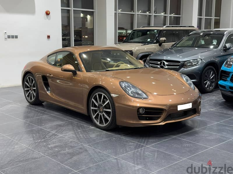 Porsche Cayman 2014 1