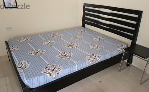 bed frame and mattress set