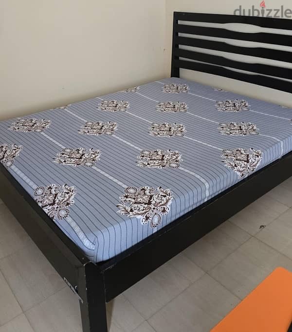 bed frame and mattress set 1