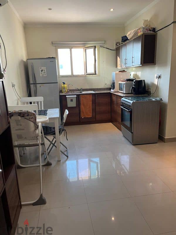 semi furnished flat one room @ busaiteen 180 inclusive ewa 35647813 1