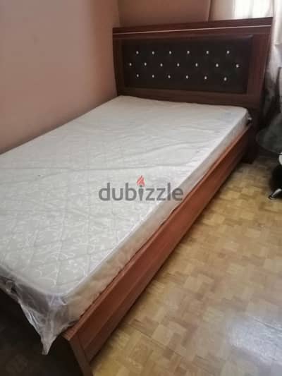 Bed with Mattress