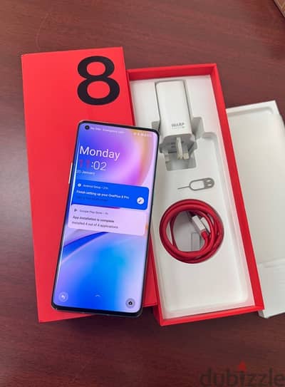 OnePlus 8 Pro 5G 12gb 256gb like new with box