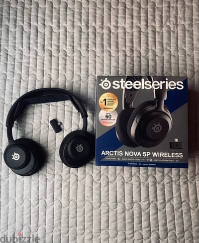 ‏ steelseries arctis nova 5P wireless for  ‏playstation and PC