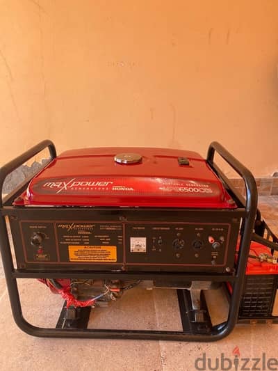 للبيع جنريتر ٦٥٠٠ وات  ganerator for sale 6500 w