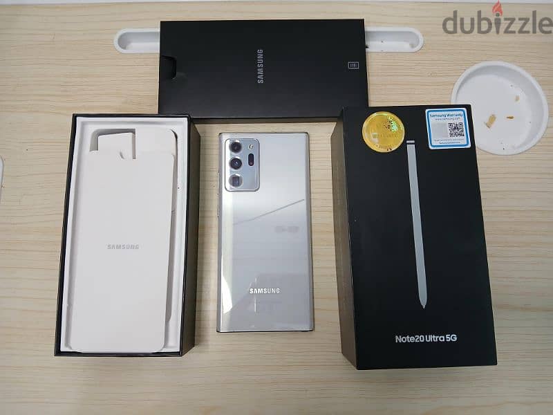 Samsung Galaxy Note 20 Ultra 5G DUAL Sim 12 GB Ram 256 GB STOR 0