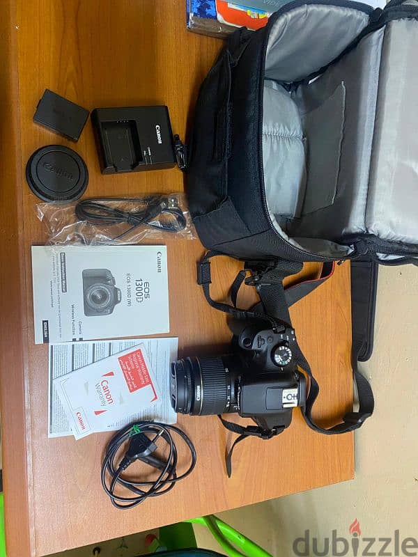 CANON 1300D DSLR CAMERA WITH WIFI 4