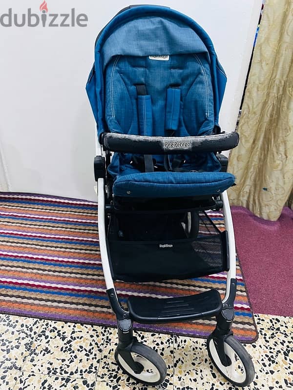 Peg-perego Stroller in good condition can be adjust in different way's 3