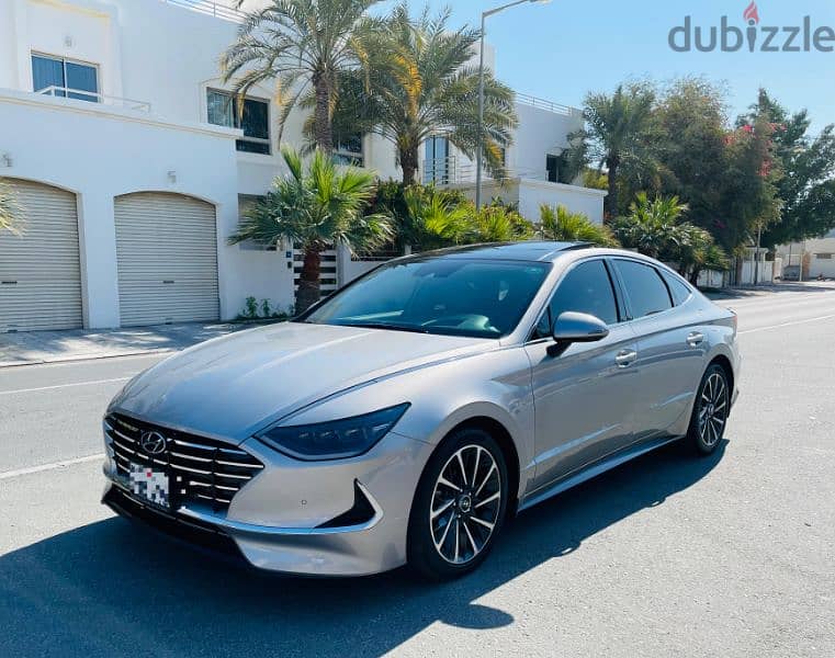 Hyundai Sonata 2021 model Bahrain Agency warranty for sale 1