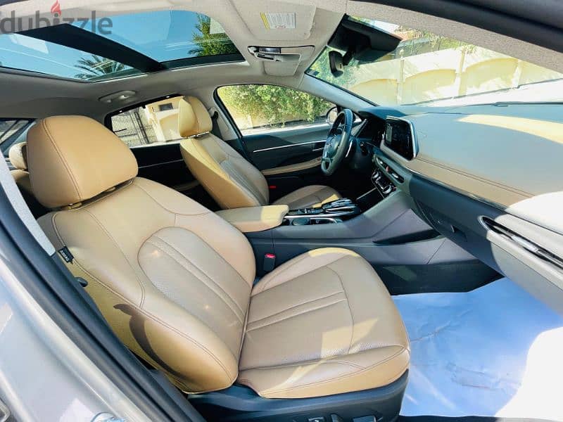 Hyundai Sonata 2021 model Bahrain Agency warranty for sale 7