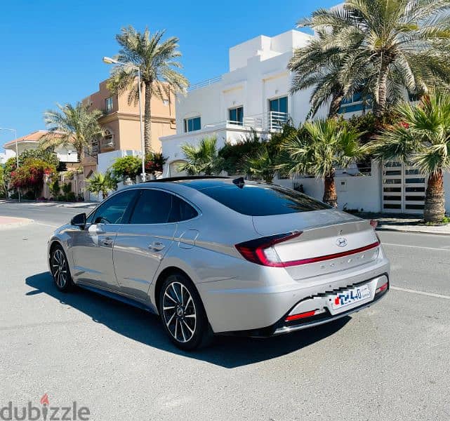 Hyundai Sonata 2021 model Bahrain Agency warranty for sale 9