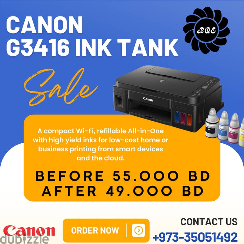 Canon PIXMA G3416 0