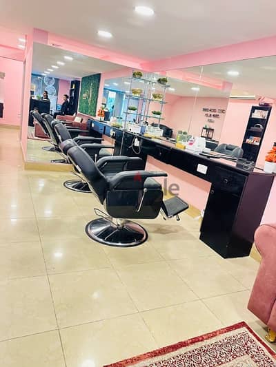 Running salon for sale