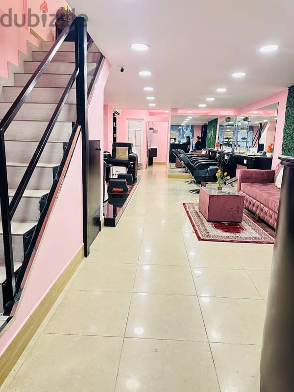 Running salon for sale 1