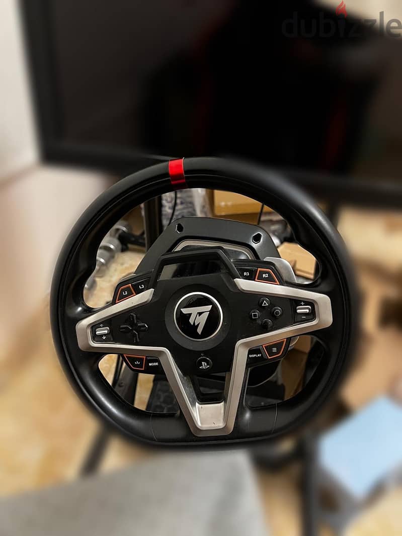 Thrustmaster T248 FFB steering wheel + pedals 0